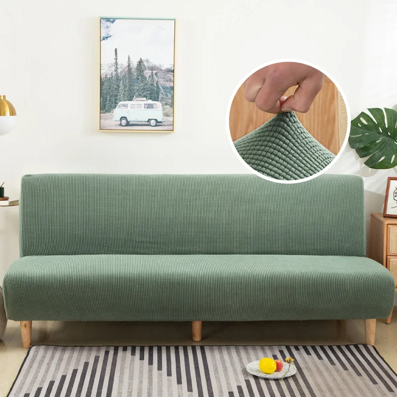 Чехол для дивана полный комплект полотенец без поручней изготовленный на заказ из эластичной ткани на подушку Slip 1PCS.