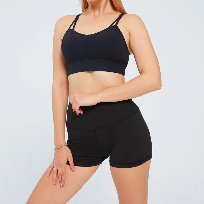 

Шорты с эффектом потертости телесного цвета, с завышенной талией, для бега, занятий спортом, фитнесом, брюки три четверти, Женские Штаны Для ...