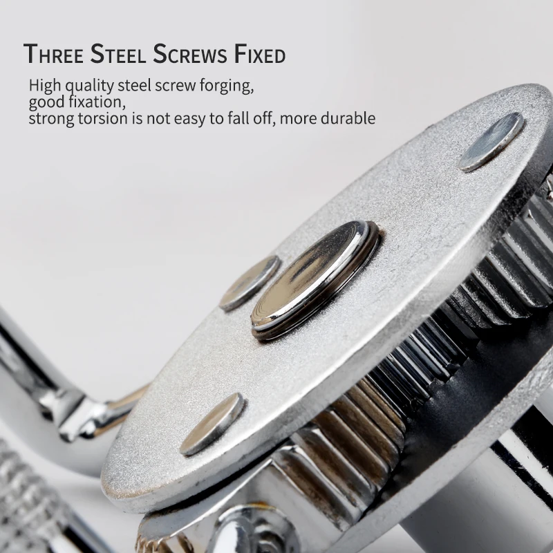 Ключ для масляного фильтра гаечный ключ из хромованадиевой стали с тремя