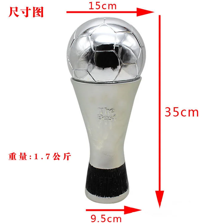 

The Best-35cm Silver Resin competition commemorative sports trophy