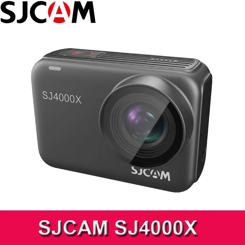 Экшн камера SJCAM SJ4000X 4K 24 кадра/с Wi Fi сенсорный экран 2 33 дюйма 1080P HD 10 м|Экшн-камеры| |