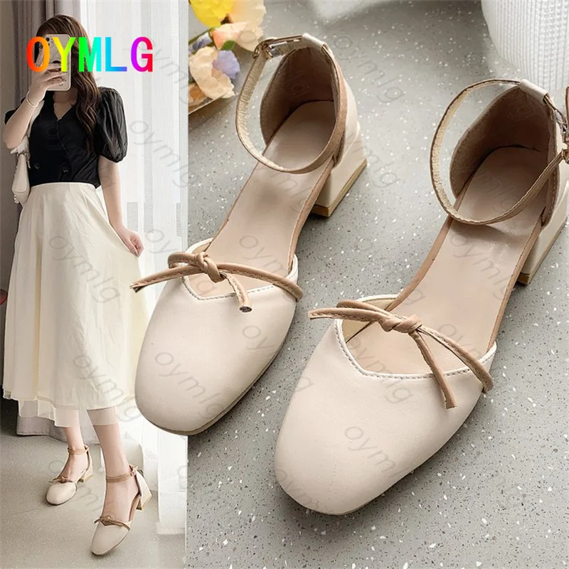 

Туфли женские на толстом каблуке, квадратный носок, бабушкины туфли, пряжка, Ретро стиль, большие размеры 34-42, 41