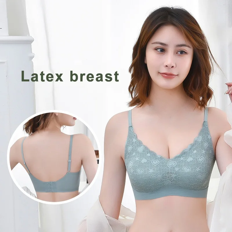 

Sexy Lace Seamless Bras Lingerie Ladies Sexy Push Up Bralette Underwear Pad Wireless Bra Brassiere