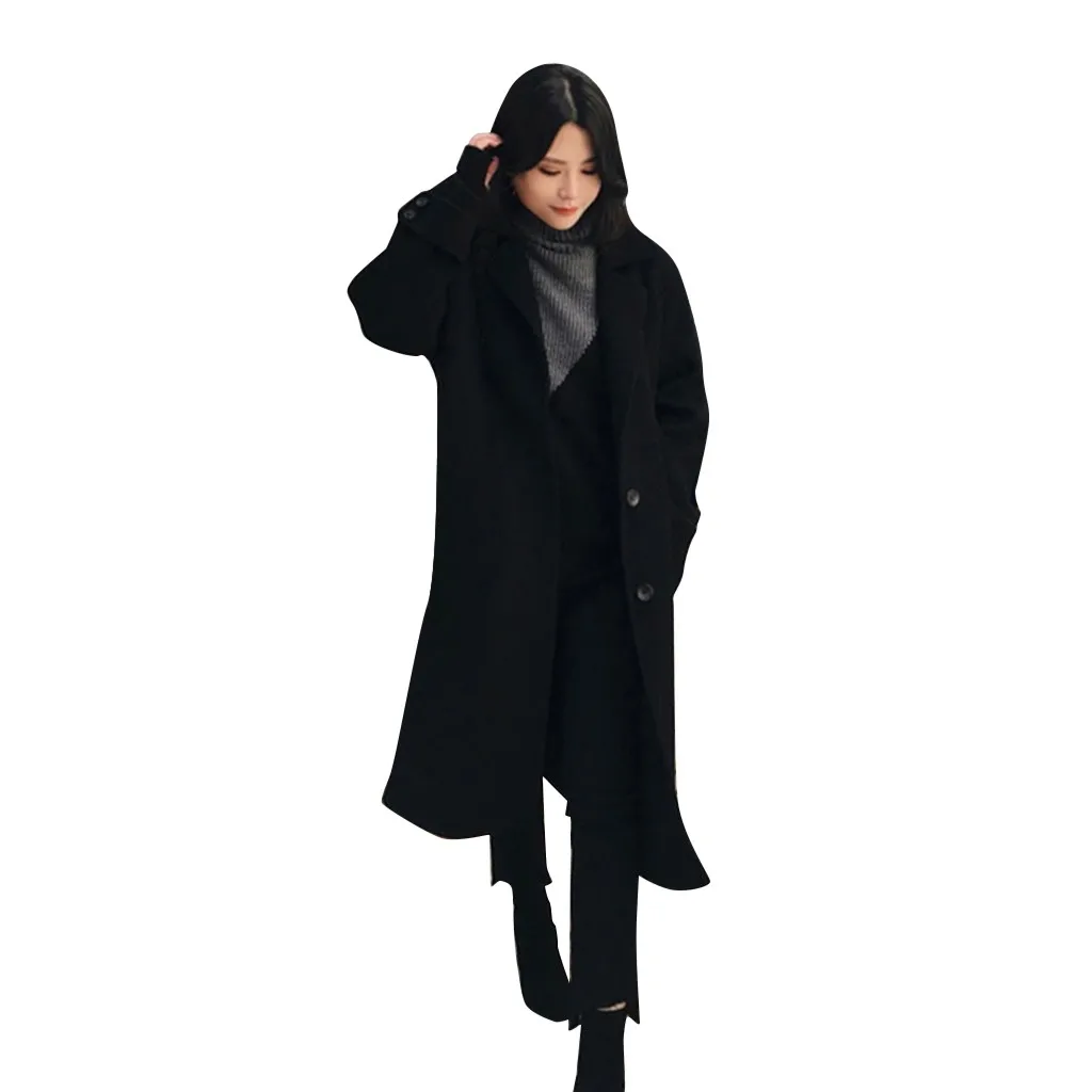 Сексуальный офисный женский кардиган размера плюс с длинным рукавом Свободный