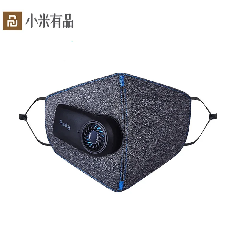 

Xiaomi Mijia Youpin Pear Purely Electric Fresh Air Mask Smart PM2.5 550mAh Battreies Rechargeable Filter Mask 3D Breathable