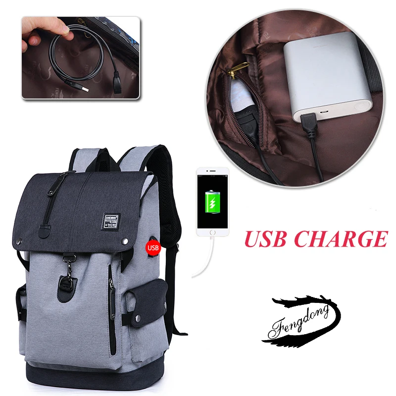 

Fashion Male Backpack Casual Men Backpack Waterproof Nylon Laptop Backpack Teenager Boy Schoolbags Mochila School Backapck Male