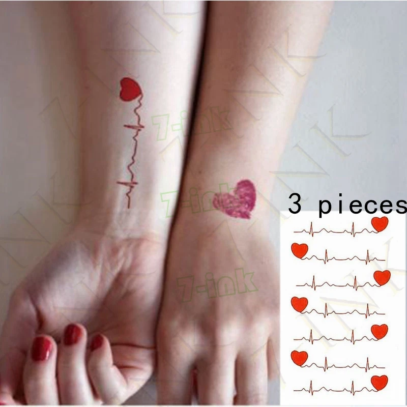 Водостойкая временная татуировка наклейка красная пикантная Милая лиса рыба