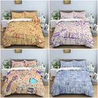 Набор постельного белья химическая формула, пододеяльник, пододеяльник, размер KingQueen, одеяло, наволочка, постельное белье для детей, дом