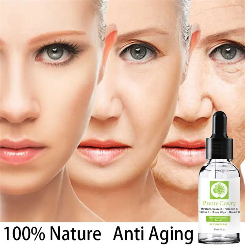 

Face Serum Green Tea Vitamin C Essence Hayluronic Acid Essence Whitening Facial Anti-aging Serum Repair Skin Care