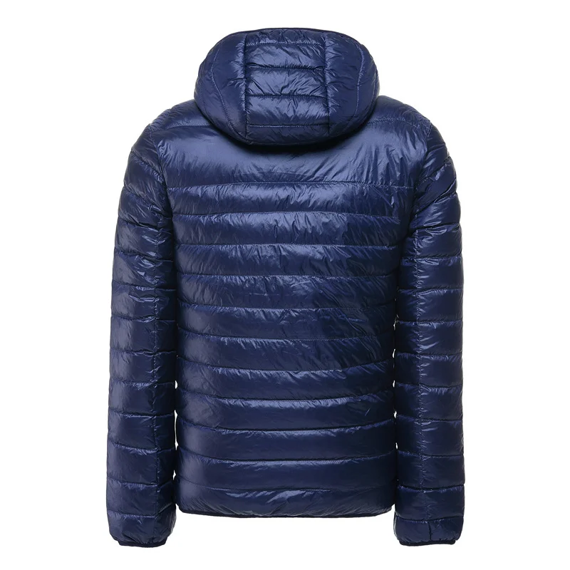 Зимняя легкая куртка на утином пуху мужское ссветильник кое пальто мужские 5xl 6xl