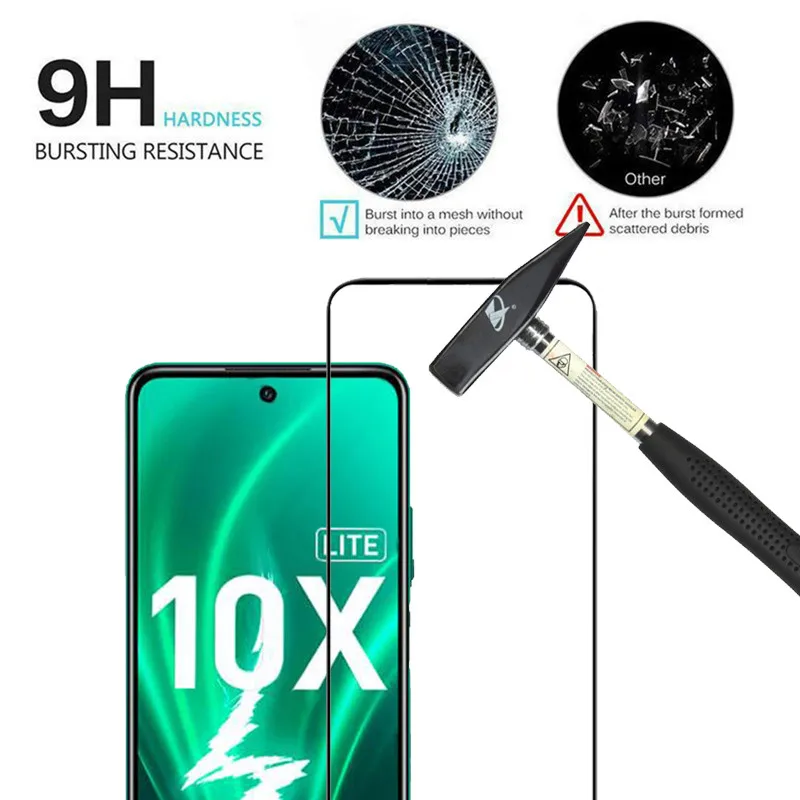 1~10 шт стекло для honor 10 x lite huawei 9x защитное очки хонор 9х хуавей х лайт на 9 10х камеры