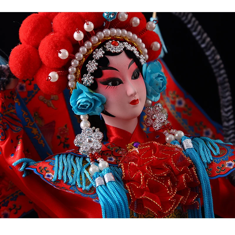 Китайская кукла украшение дома Пекинская опера статуя гипсовые скульптуры