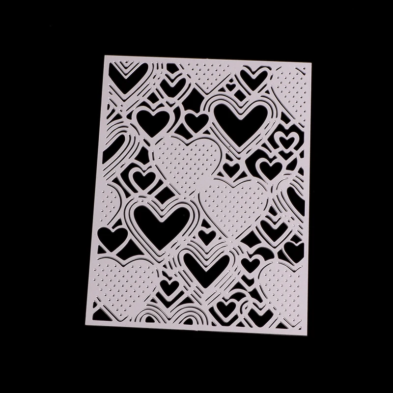 Love Cover Scrapbook Punch Metal Cutting Dies For Scrapbooking Stencils DIY Album Cards Decoration Embossing Die Cuts Cut Cutter | Дом и сад