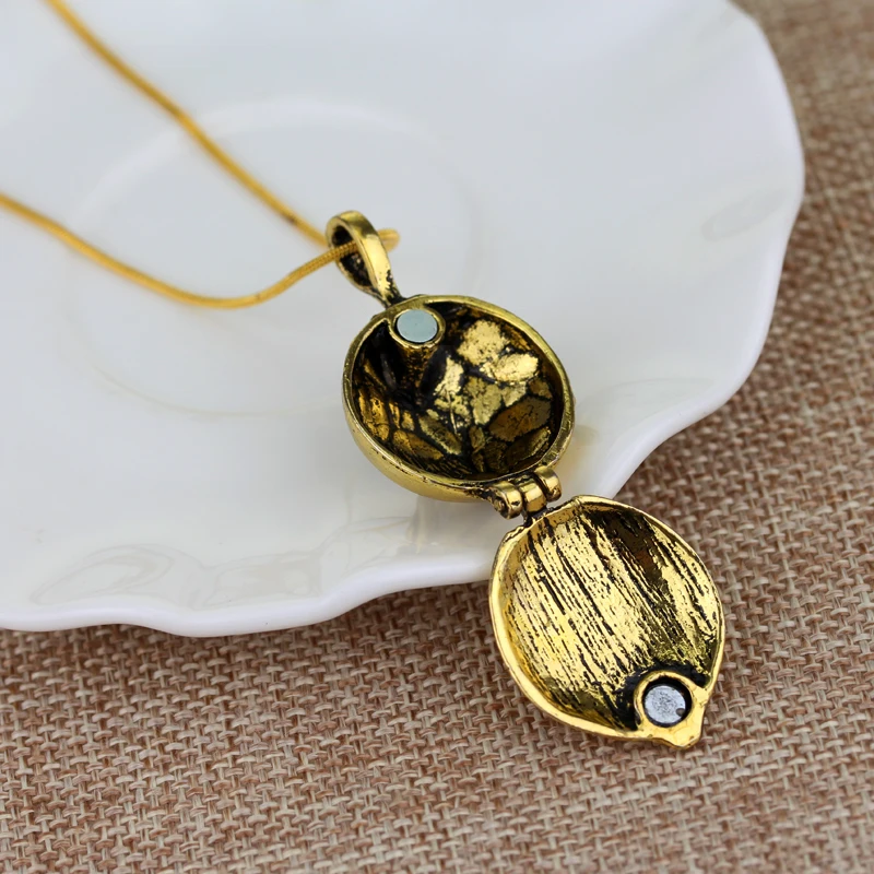 

Popular Movie Vampire Diaries Necklace Vervain Romantic Crystal Pendant Necklaces For Women Charm Collar Jewelry