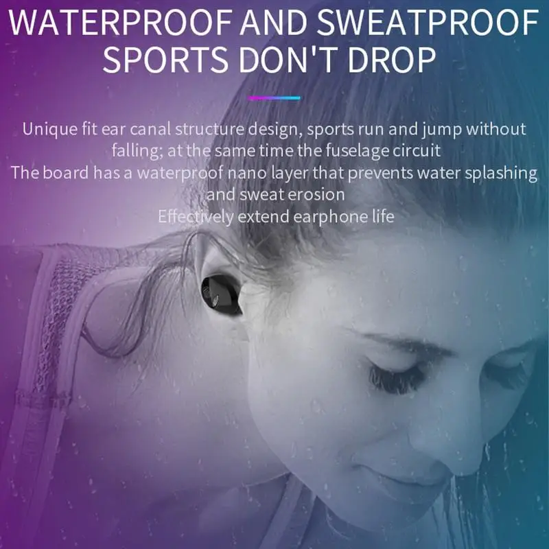 G10 TWS Bluetooth 5 0 беспроводные наушники сенсорные технологии одна пара звук басов