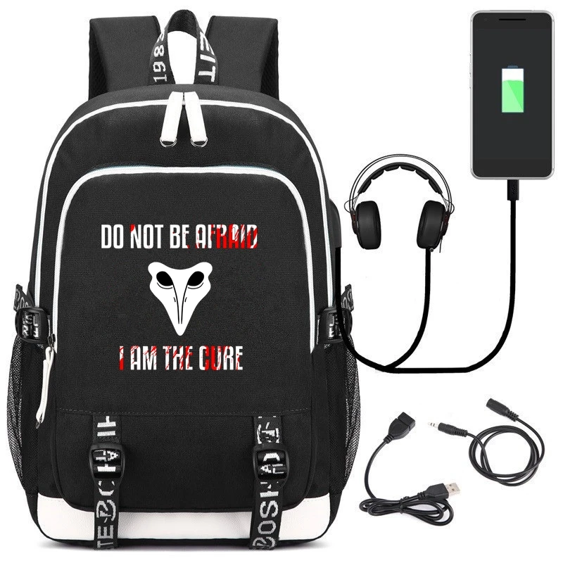 Новый безопасный рюкзак SCP для игр с защитой USB школьная сумка женщин и мужчин