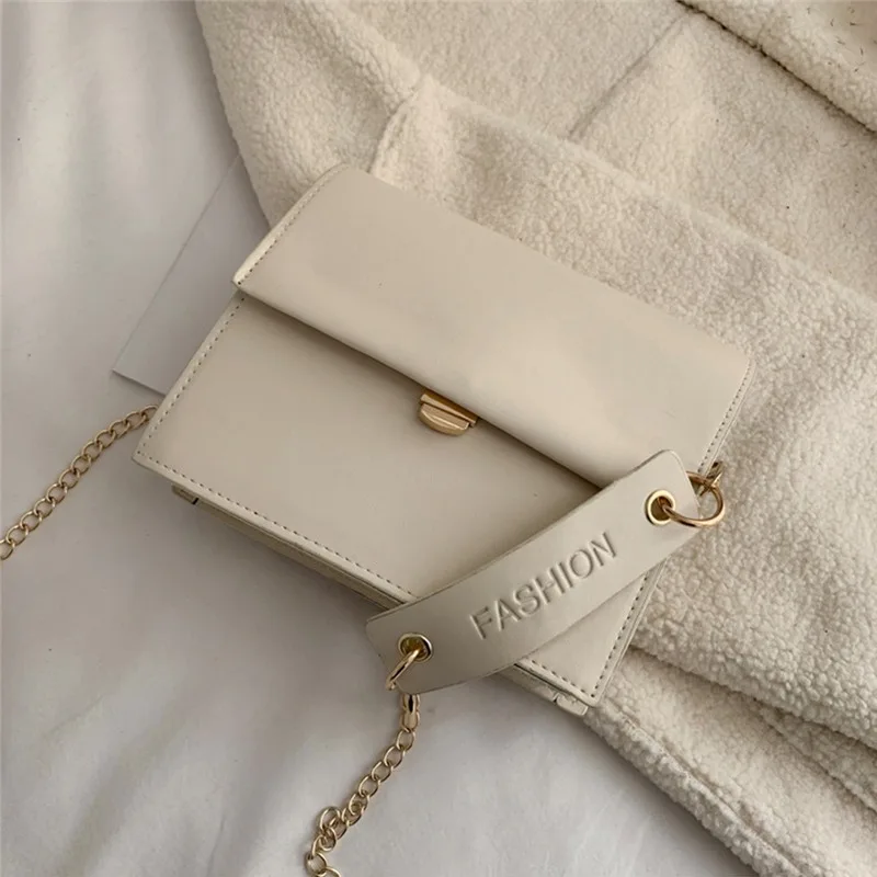 Новинка 2020 универсальная сумка через плечо в стиле ретро с цепочкой маленькая