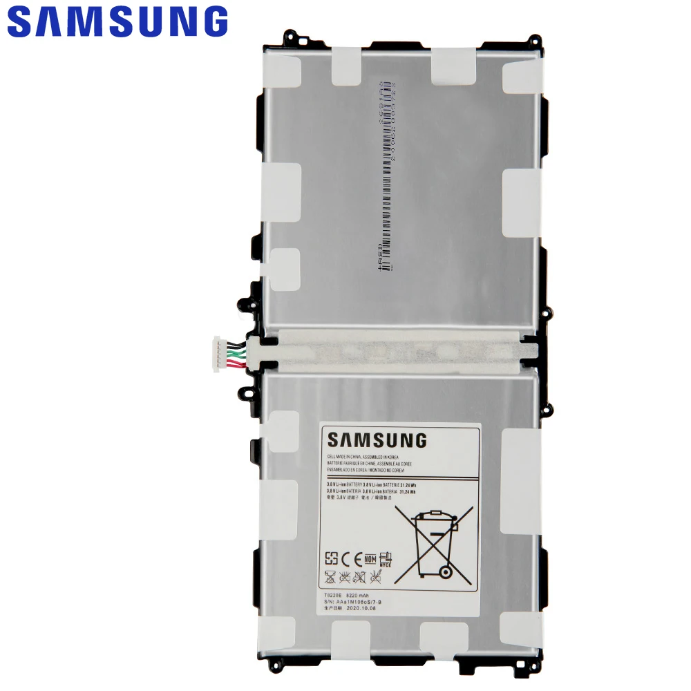 Original SAMSUNG Battery T8220E T8220C/U for Samsung GALAXY Note10.1 Tab Pro P600 P601 P605 SM-P605S SM-P605K P607T T520 SM-T525 – Genuine Replacement Battery image 3