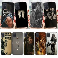 the walking dead tv daryl dixon phone case for samsung galaxy s20 21 note10 20 a30 50 70 71 plus ultra