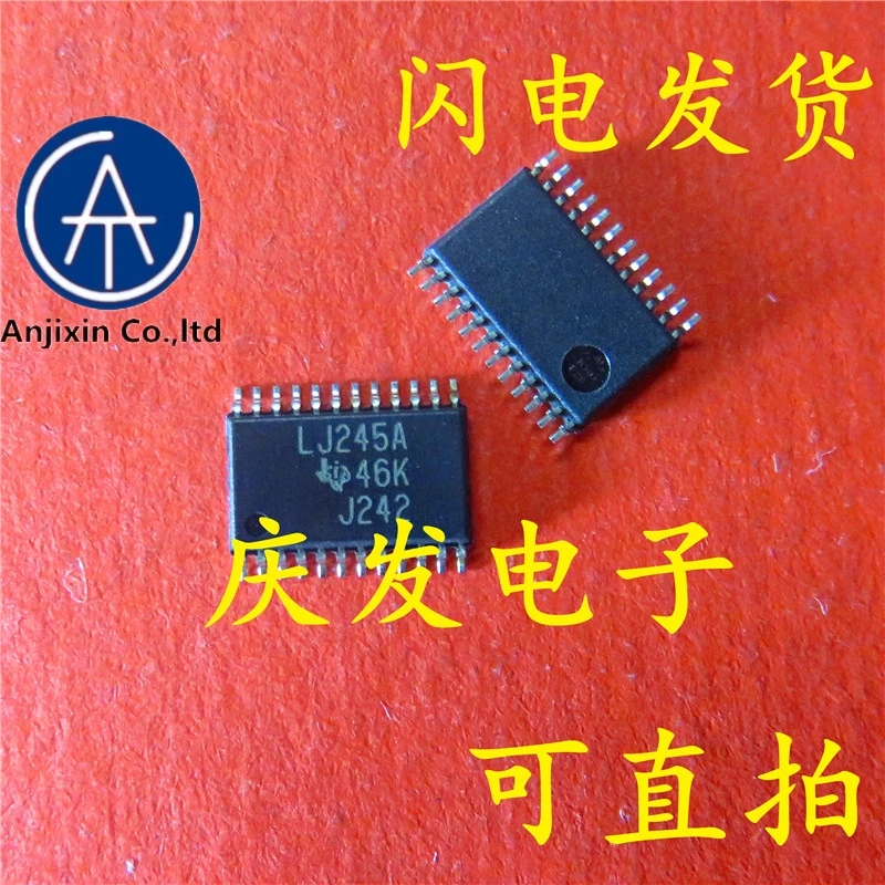 

10 шт., 100% оригинальный новый, в наличии, SN74LVC4245APWR LJ245A TSSOP24