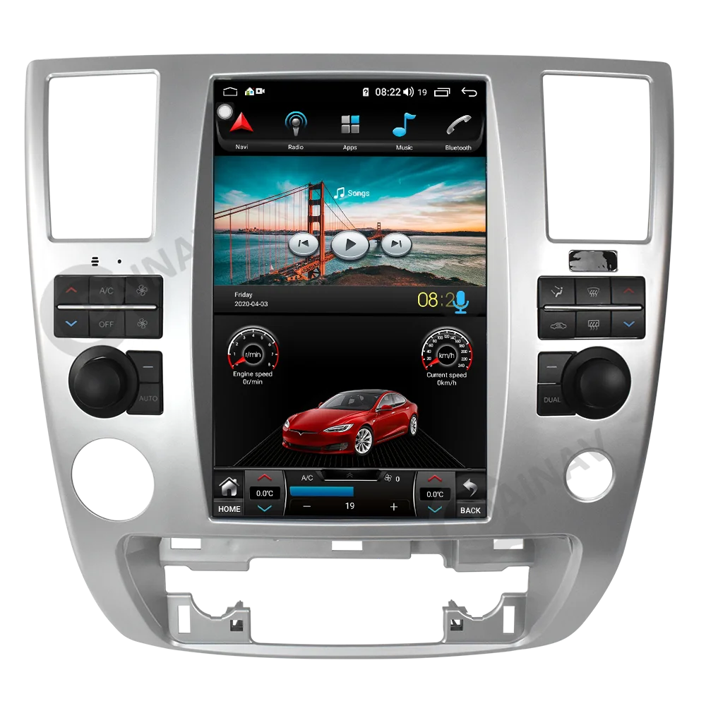 Автомобильный стереоприемник 128 ГБ 2 Din Android для Infiniti QX56 2003 2004 2005-2009 автомобильное