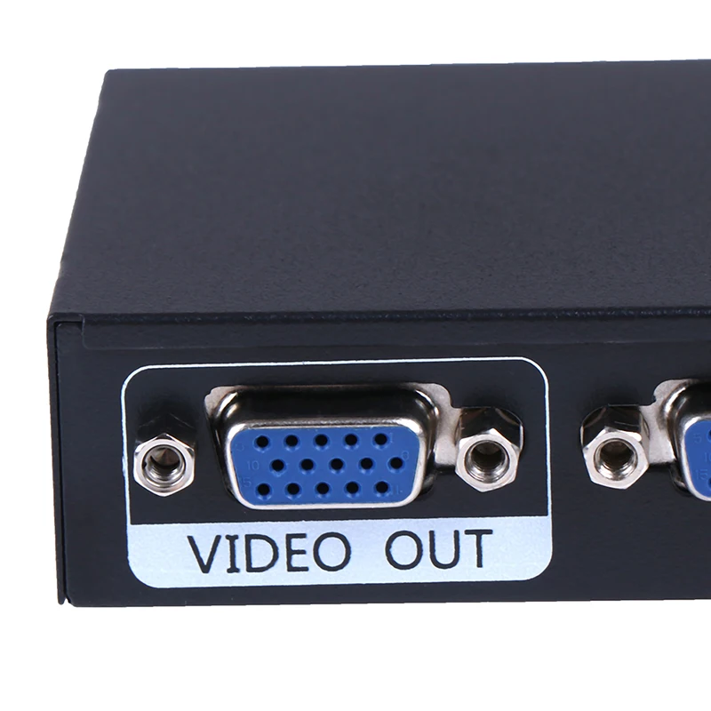 1 шт. Новый 2-портовый компьютер VGA переключатель Sharer KVM разрешение 1920x1440 |