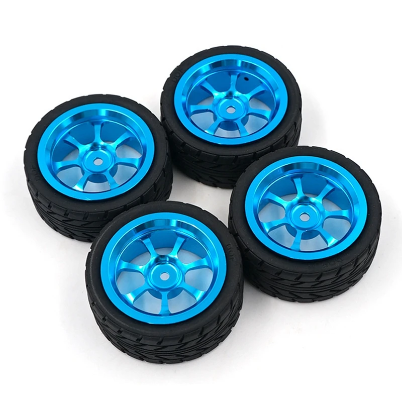 

Alloy Hub Wheels Tyre RC Car Upgrade Spare Parts Accessories with 1 Set Complete Upgrade Parts Kit