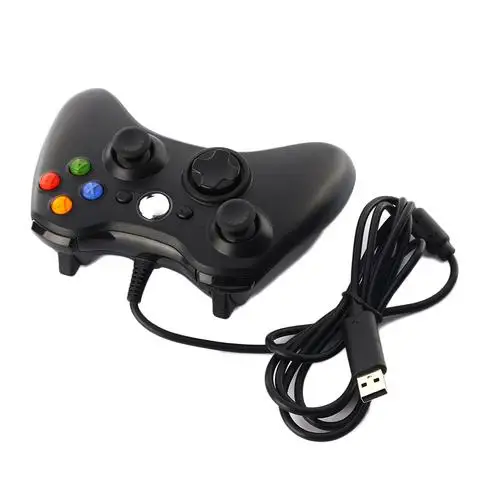 USB проводной джойстик игровой контроллер геймпад для ПК Microsoft Xbox и тонкий 360 Windows 7