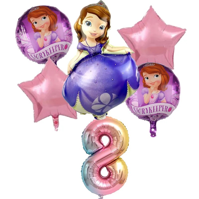 6 шт. гелиевые воздушные шары из алюминиевой фольги | Дом и сад