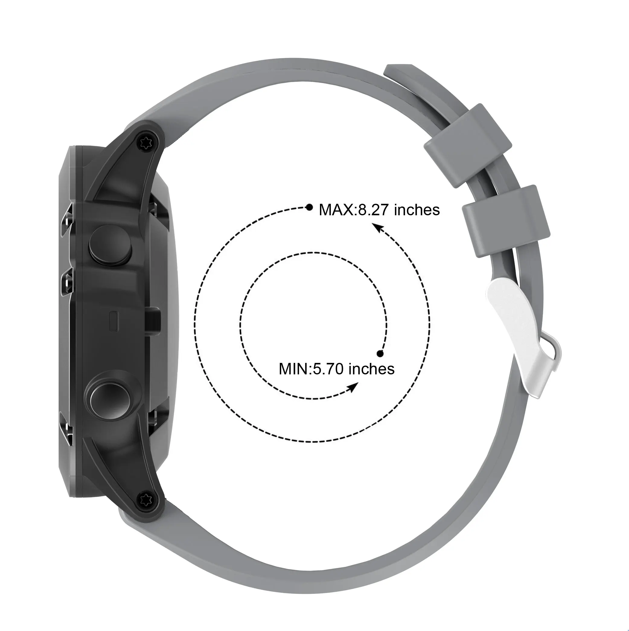 Yayuu полосы для Garmin Fenix 5X/5X Plus/Fenix 3/3 HR сменный ремешок для часов быстросъемный ремешок силиконовый водонепроницаемый браслет