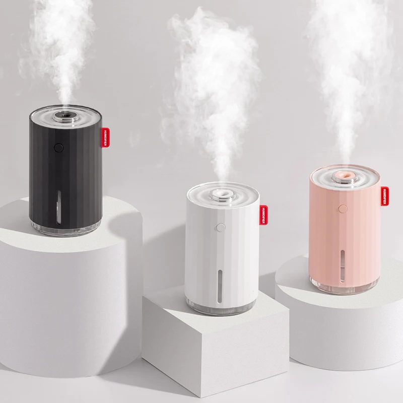 

500ML Large Capacity Ultrasonic Air Humidifier with Romantic Lamp USB Car Mist Maker Aroma Oil Diffuser Aromatherapy Humidifiers