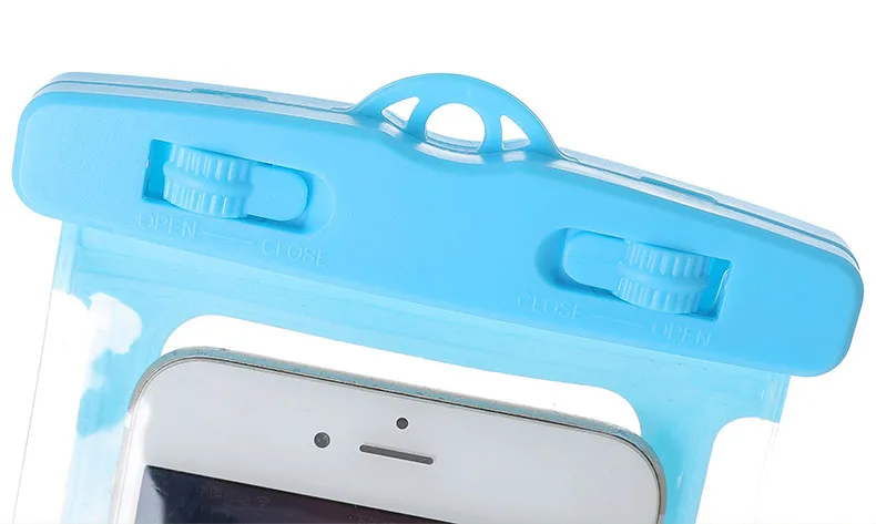 Пляжная сумка для телефона светящийся водонепроницаемый чехол плавания гаджет