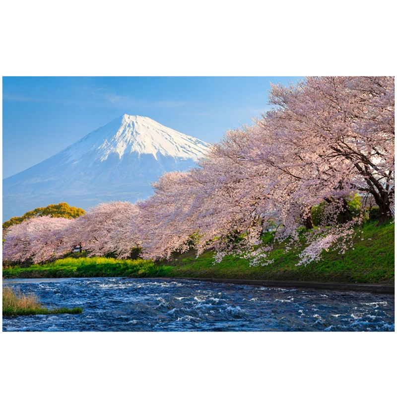 

Colorful print Wall Tapestry Mount Fuji, Japan M455