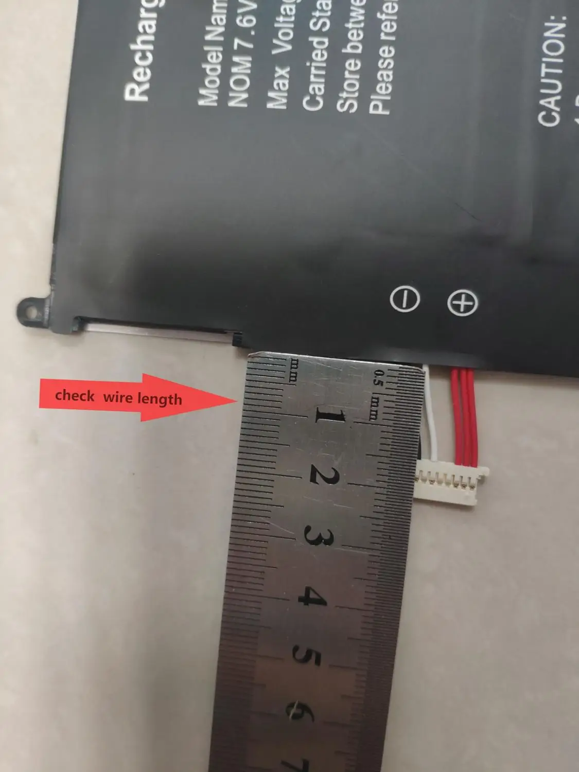 7,6 В, 5000 мАч, 38 Вт настоящий аккумулятор HW-3487265 для перемычки Ezbook X1, перемычки Ezbook X4, перемычки Ezbook S4