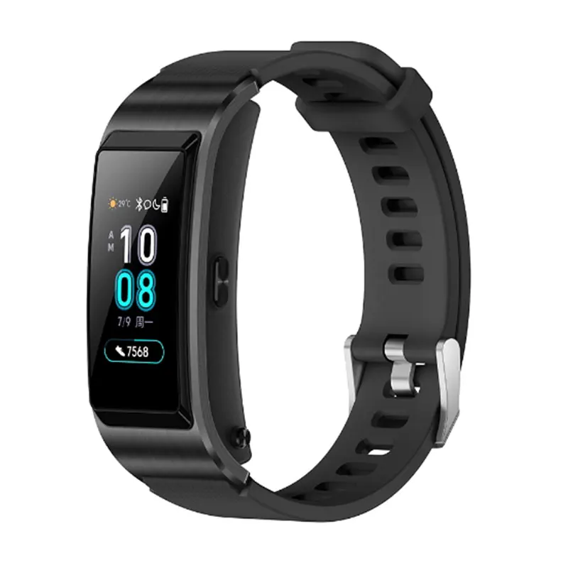 Sport black Huawei TalkBand B5 Talk Band B5 Bluetooth Смарт-браслет спортивные браслеты сенсорный AMOLED экран вызов наушники пульсометр - Цвет: Sport black