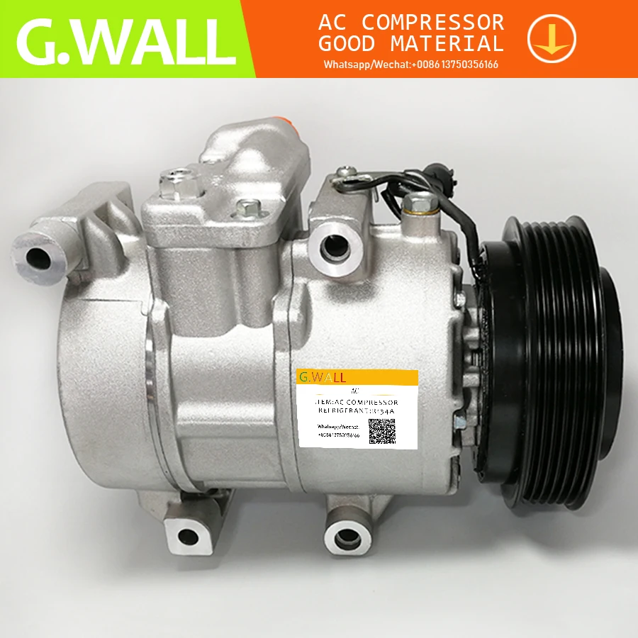 A/C AC компрессор и сцепление для автомобиля hyundai Accent 1.6L OEM 1E29003000 1E290-03000 1G2810542 977011R000 97701-1R000