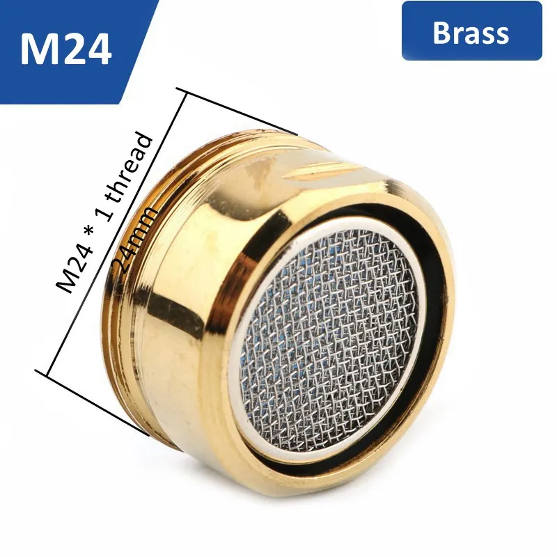 Медный водосберегающий аэратор смеситель для ванной комнаты носик сетка