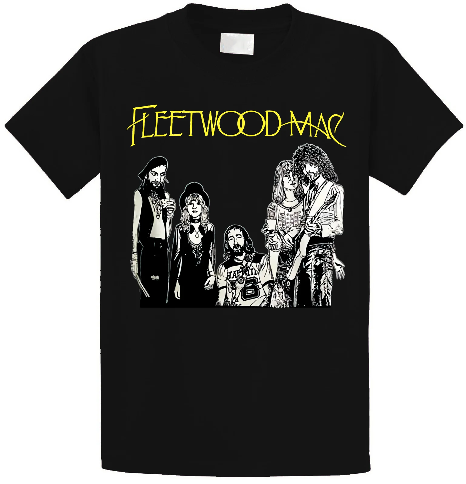 Fleetwood Mac Dreams цепочка цыганские слухи Черная футболка для поклонников рок S-6XL - Цвет: Черный