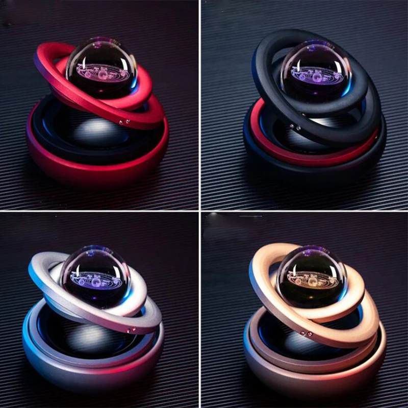 Ароматизатор автомобильный на солнечной батарее умный освежитель воздуха с