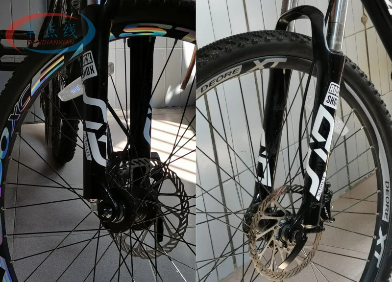 2020 новый бренд Щука SID LYRIK ROCKSHOX наклейки на вилке велосипедная Рама MTB декорация