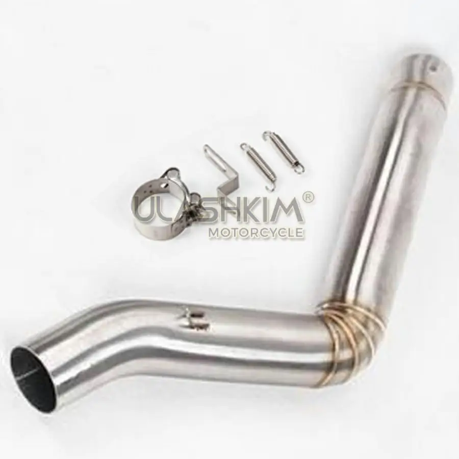 Мотоцикл 51 мм выхлопная средняя Соединительная труба для Benelli TRK 502 TRK502 все годы Moto