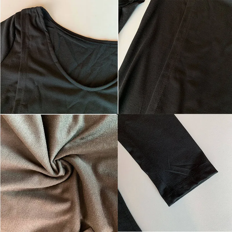 

Women Long Dresses 2020 Fall Japan Style Long Sleeve Black Basic Pullover Dresses Causal Maxi Robe Office Ladies Loose Vestidos