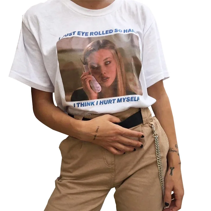 New cross-border models in the spring of 2019 popular explosive printing leisure Street to take a wide range loose T-shirts |