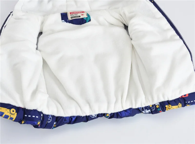 

Autumn Winter Warm Kids Vests for Boys Cartoon Rainbow Dinosaur Outerwear Sleeveless Hooded Jackets Gilet Baby Boy Thicken Coats