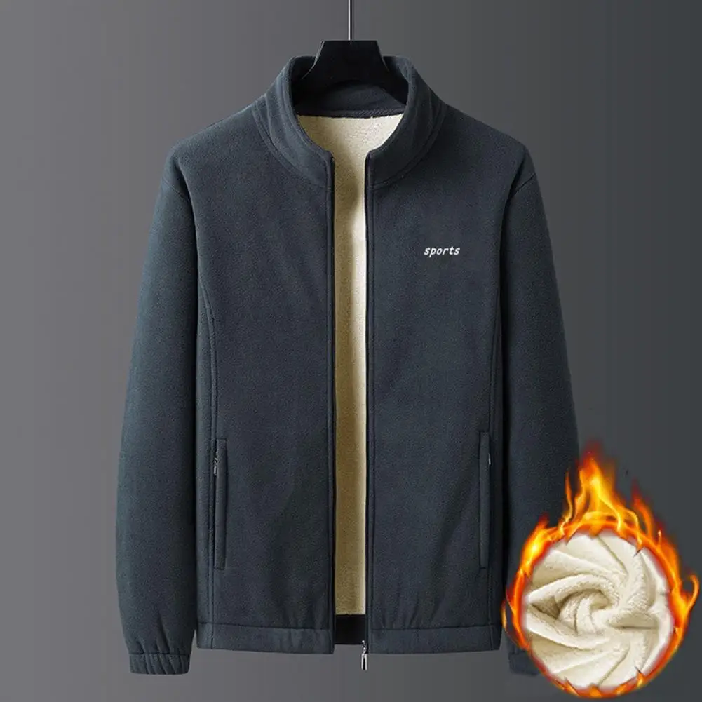 

Great Plush Long Sleeve Winter Jacket Winter Jacket Warm All Match