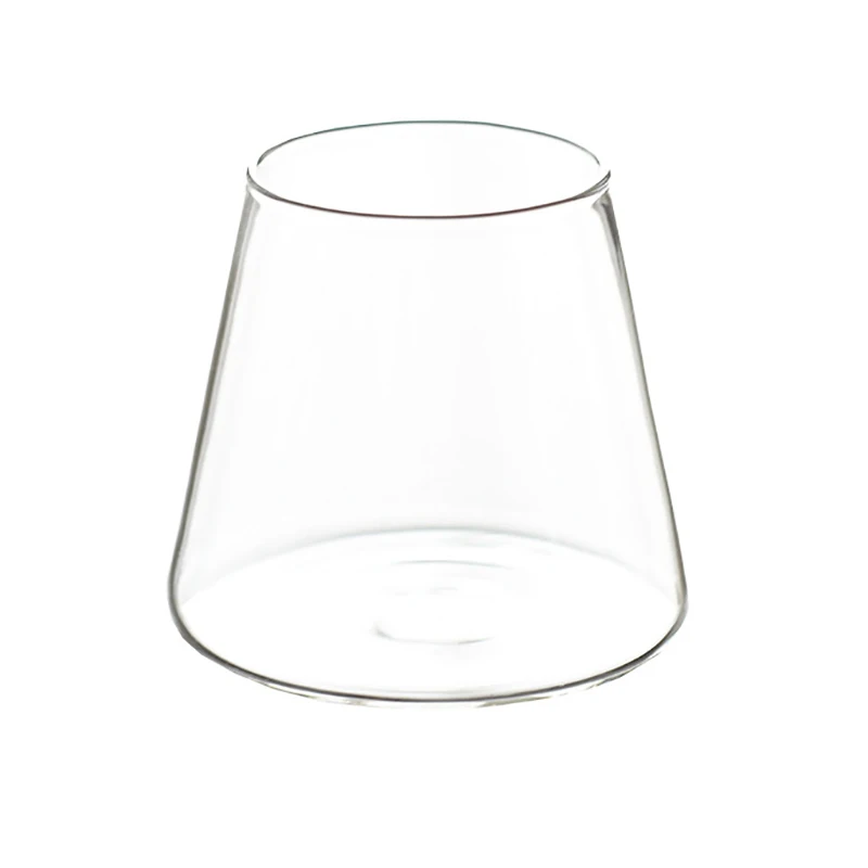 

300ML Japanese Style Wine Tumbler CupTransparent Water Cup Dessert Drinking Coffee Cup Home Bar Glasses Juice Cup Drinkware Hot