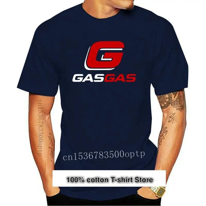 

Gasgas Racing Parts-camiseta negra para hombre, camiseta с логотипом компании S a 3XL