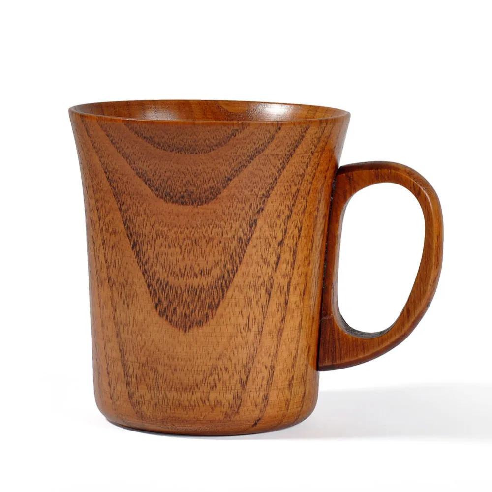Wooden Cup Bamboo Cups Primitive Drinking Coffee Beer Drinkware Tea Travel Teaware Water Bottle Household Handmade Gifts | Дом и сад
