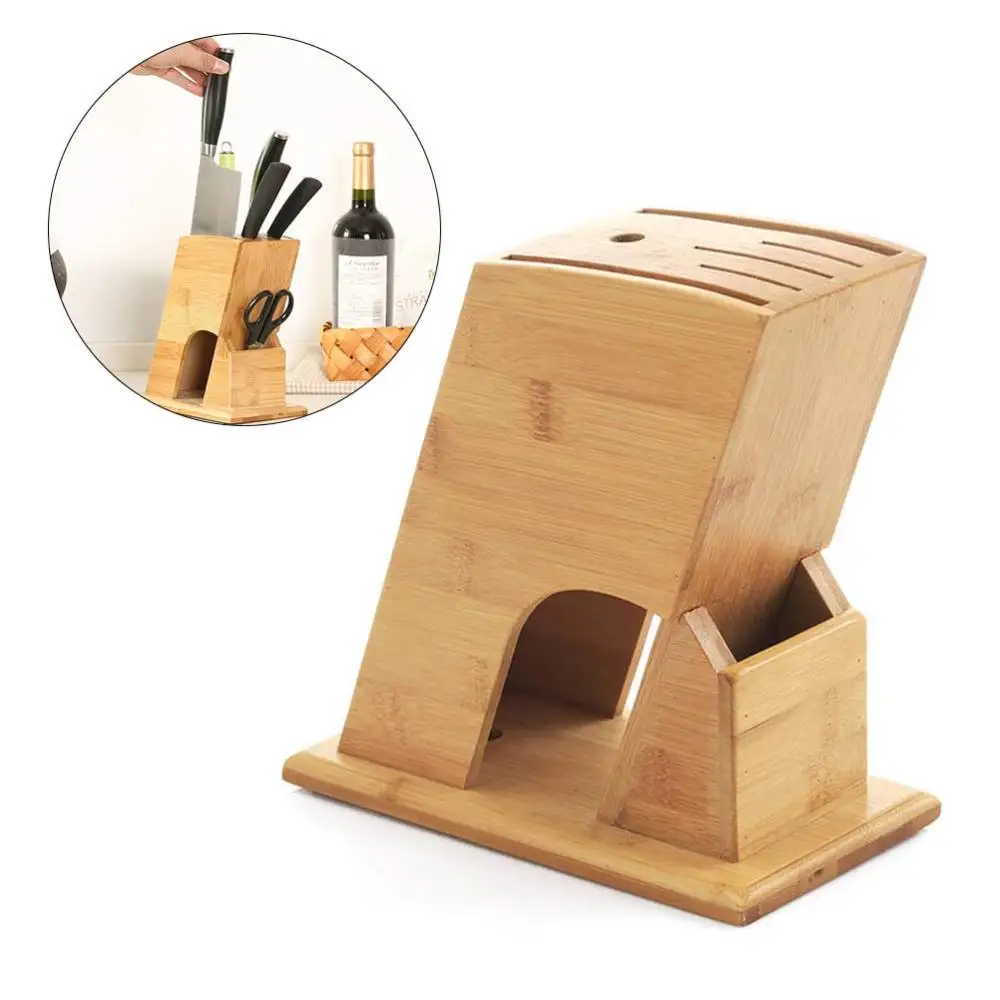 

Creative Wooden Oblique Racks Holder Kitchen Storage Rack Inserted Holder