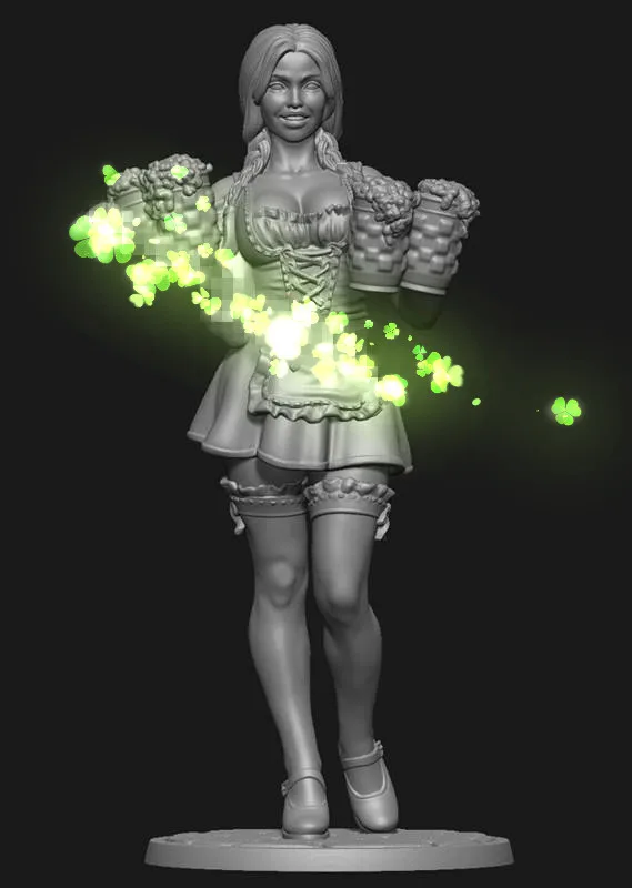 1:24 модельная фигурка из смолы комплект разобранный Неокрашенный // G645|Наборы для